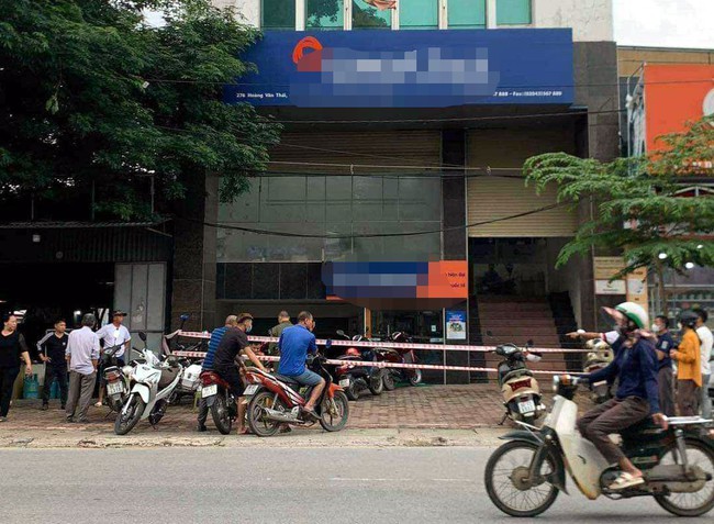 Bác tin xảy ra cướp ngân hàng ở Bắc Giang - Ảnh 1.