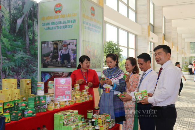Bí thư Tỉnh ủy Lào Cai Đặng Xuân Phong phát biểu chỉ đạo tại Đại hội Hội Nông dân tỉnh Lào Cai - Ảnh 4.