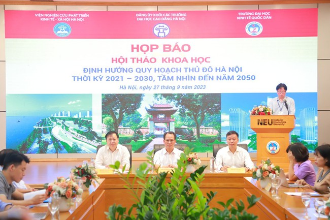 Hoàn thành dự thảo Quy hoạch Thủ đô tầm nhìn đến 2050: Hà Nội hướng đến 4 &quot;hình ảnh&quot; nào? - Ảnh 1.
