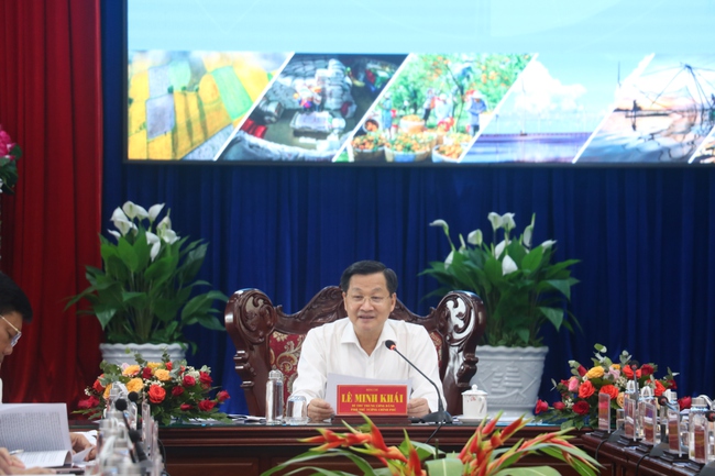 Phó Thủ tướng Lê Minh Khái chủ trì Hội nghị Hội đồng điều phối vùng đồng bằng sông Cửu Long - Ảnh 1.
