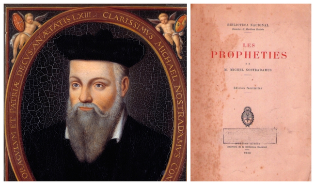 Tiên đoán đáng sợ của nhà tiên tri Nostradamus cho năm 2024 - Ảnh 1.