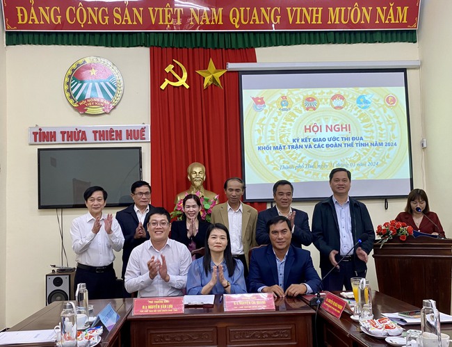 Hội Nông dân tỉnh Thừa Thiên Huế làm Trưởng Khối Thi đua mặt trận đoàn thể- Ảnh 2.