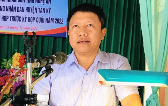 Phó chủ tịch UBND huyện ở Nghệ An bị miễn nhiệm vì có trên 50% phiếu tín nhiệm thấp- Ảnh 1.