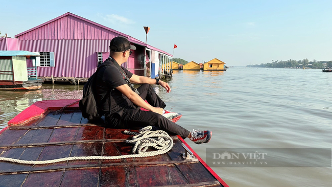 An Giang: "Làng bè sắc màu ngã ba sông Châu Đốc" chính thức đón khách tham quan- Ảnh 5.