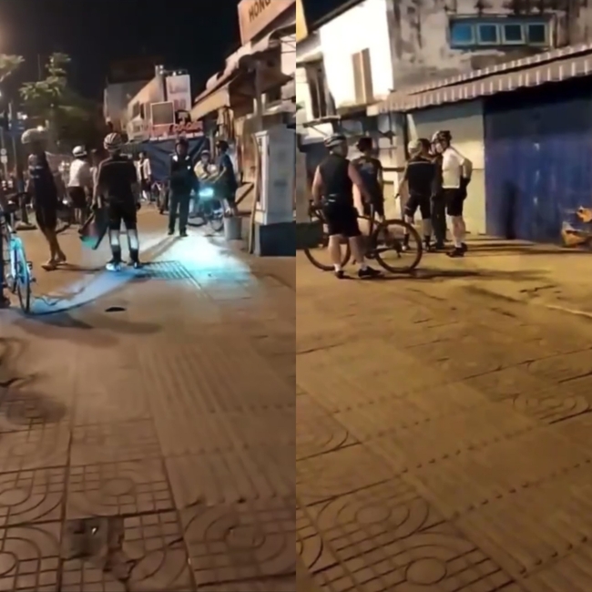 TP.HCM: Nam tài xế xe ôm công nghệ bị nhóm người đi xe đạp thể dục đánh hội đồng dã man- Ảnh 1.