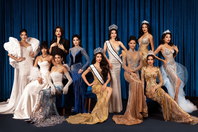 Ngây ngất ngắm 11 mỹ nhân đình đám của Hoa hậu Hoàn vũ Việt Nam lần đầu hội ngộ trong một bức ảnh- Ảnh 1.