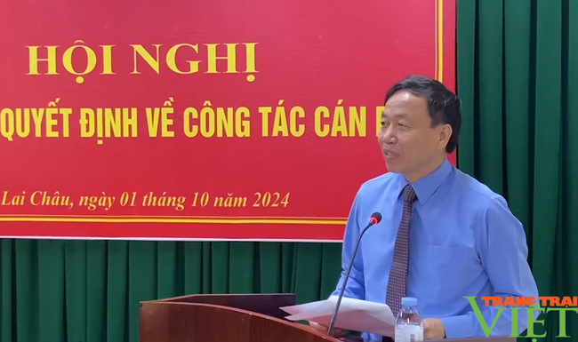 Sở Công thương tỉnh Lai Châu có Tân Phó Giám đốc - Ảnh 2.