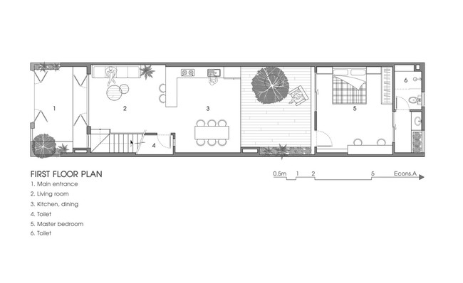 Đà Nẵng: Giải pháp chống nóng cho ngôi nhà ống 5x20 m, mặt tiền hướng Tây Bắc- Ảnh 25.