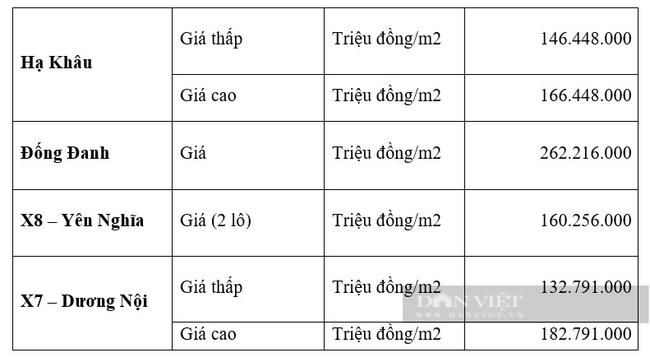 Đấu giá đất Hà Đông kéo dài 15 tiếng, giá cao nhất hơn 260 triệu đồng/m2 - Ảnh 2.