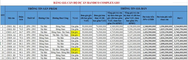 "Mê cung" thông tin khi tìm mua chung cư Handico Complex, 33 Lê Văn Lương- Ảnh 3.