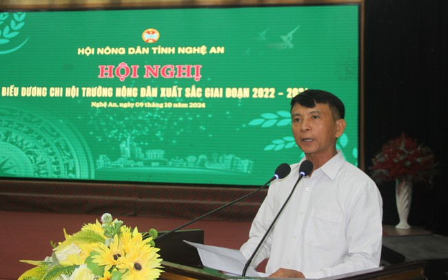 Nghệ An: Biểu dương 60 chi hội trưởng nông dân xuất sắc giai đoạn 2022-2024 - Ảnh 3.