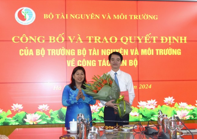 Ông Phạm Tân Tuyến được bổ nhiệm làm Vụ trưởng Vụ Tổ chức cán bộ, Bộ TN-MT- Ảnh 1.