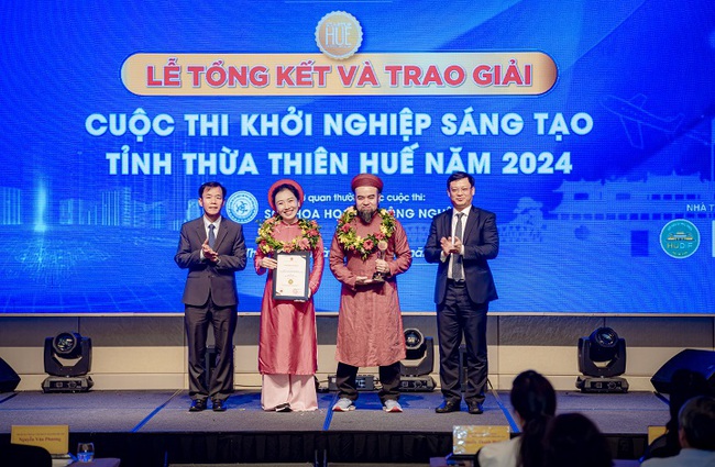 Thừa Thiên Huế vinh danh 15 dự án trong Cuộc thi Khởi nghiệp đổi mới sáng tạo năm 2024- Ảnh 1.