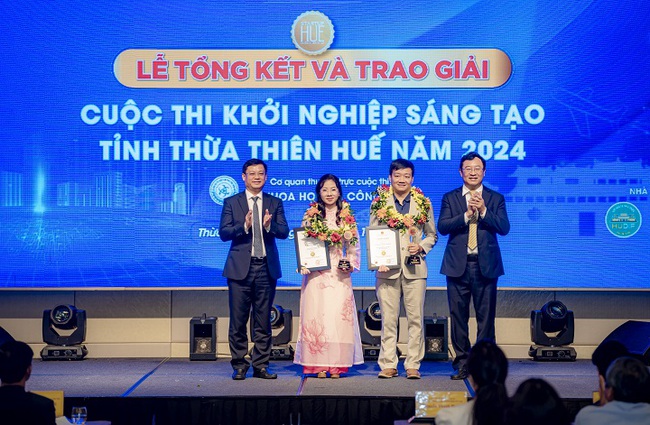 Thừa Thiên Huế vinh danh 15 dự án trong Cuộc thi Khởi nghiệp đổi mới sáng tạo năm 2024- Ảnh 2.