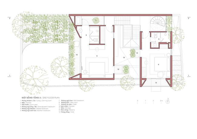 Park Roof House: Thiết kế cả "công viên xanh" trên gác mái giữa lòng thành phố- Ảnh 17.