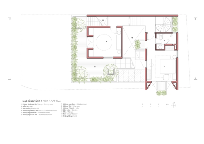 Park Roof House: Thiết kế cả "công viên xanh" trên gác mái giữa lòng thành phố- Ảnh 18.