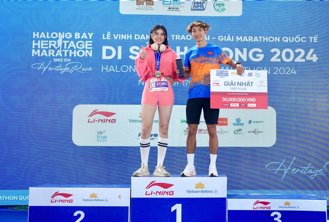 13.500 VĐV tham dự Giải Marathon Quốc tế Di Sản Hạ Long 2024 - Ảnh 5.