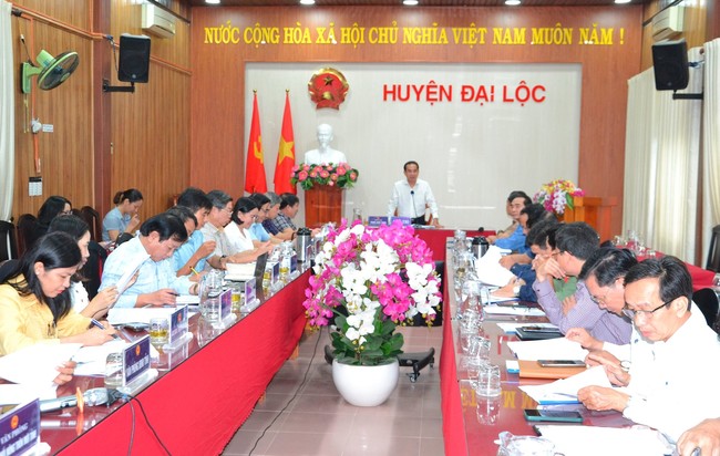 Đại Lộc cần ưu tiên đầu tư để hoàn thành mục tiêu huyện nông thôn mới- Ảnh 1.