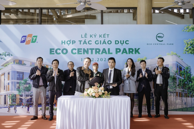 Nhà sáng lập Ecopark hợp tác với FPT kiến tạo tổ hợp giáo dục liên cấp đầu tiên tại Nghệ An- Ảnh 1.