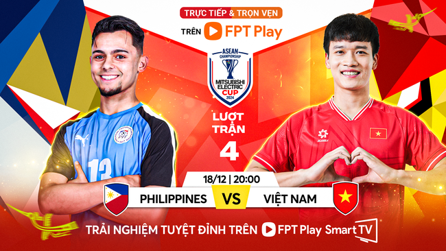 Xem trực tiếp ĐT Philippines vs ĐT Việt Nam trên kênh nào? - Ảnh 1.