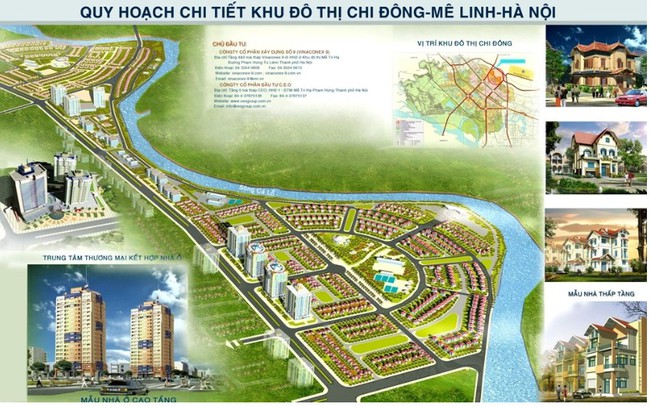 Khu đô thị Chi Đông tại huyện Mê Linh sắp gỡ nút thắt sau 20 năm để mặt bằng "xôi đỗ" - Ảnh 1.