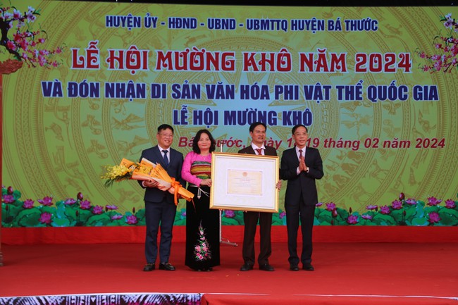 Điều đặc biệt ở lễ hội Mường Khô vừa được vinh danh Di sản văn hóa phi vật thể Quốc gia- Ảnh 1.