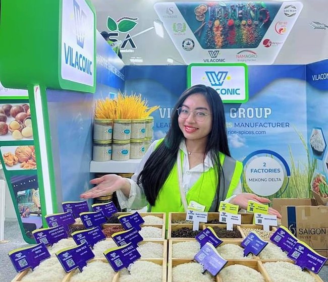 Vilaconic đưa gạo Việt Nam tới Dubai tham dự hội chợ Golfood- Ảnh 1.