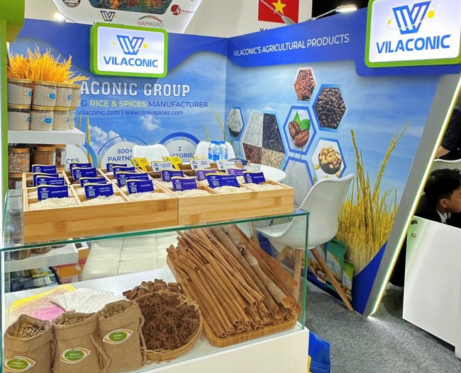 Vilaconic đưa gạo Việt Nam tới Dubai tham dự hội chợ Golfood- Ảnh 2.