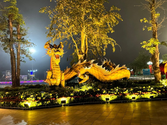 Rồng vàng Bình Định "cuồn cuộn" bên hồ sinh thái đẹp nhất huyện trung du, được khen rất "thần thái, có hồn"- Ảnh 6.