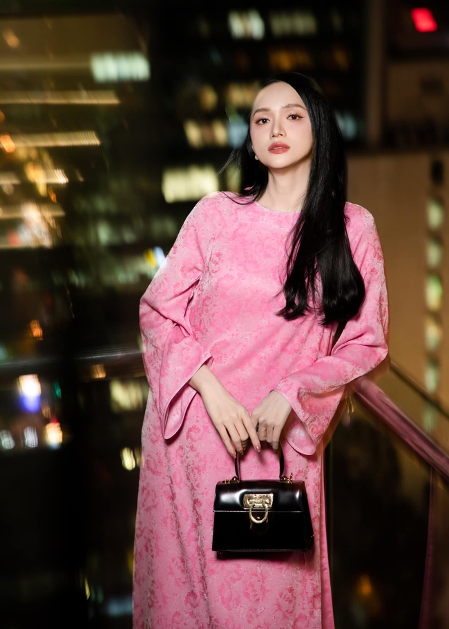 Ngây ngất ngắm 7 Hoa hậu, Á hậu mặc áo dài đẹp "gây thương nhớ" dịp Tết Nguyên đán 2024- Ảnh 6.
