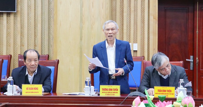 Tổ tư vấn kinh tế - xã hội đóng góp nhiều ý kiến giá trị cho tỉnh Nghệ An- Ảnh 1.