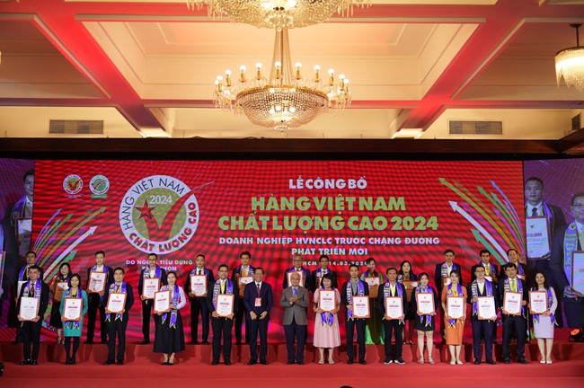 529 doanh nghiệp đạt danh hiệu Hàng Việt Nam chất lượng cao 2024- Ảnh 2.