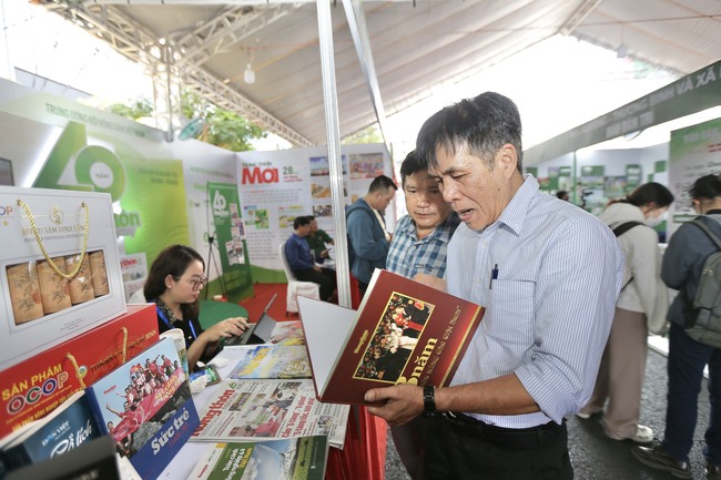 Những dấu ấn đặc biệt của báo Nông thôn Ngày nay/Dân Việt tại Hội báo toàn quốc 2024- Ảnh 5.