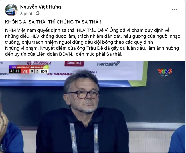 CĐV Việt Nam kêu gọi quyền góp tiền để VFF sa thải HLV Troussier- Ảnh 34.