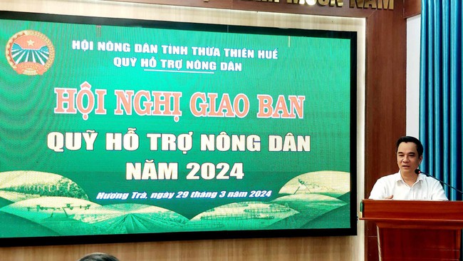 Thừa Thiên Huế: Nguồn vốn Quỹ Hỗ trợ nông dân đạt hơn 41 tỷ đồng, hội viên được vay vốn kịp thời - Ảnh 2.