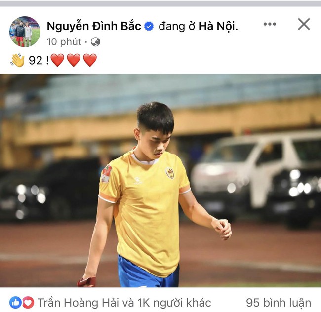 Tiền đạo Nguyễn Đình Bắc gia nhập Hà Nội FC?- Ảnh 1.