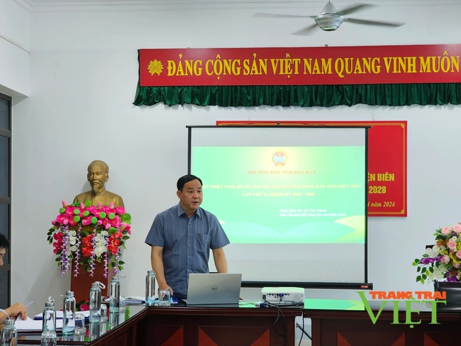 Hội nghị Quán triệt Nghị quyết Đại hội Đại biểu Hội Nông dân tỉnh Điện Biên lần thứ X, nhiệm kỳ 2023-2028

- Ảnh 1.