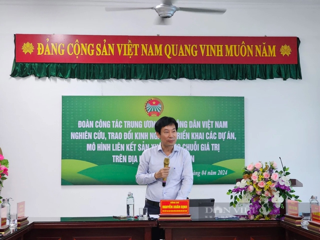 Phó Chủ tịch Trung ương Hội Nông dân Việt Nam Nguyễn Xuân Định làm việc tại Điện Biên- Ảnh 4.