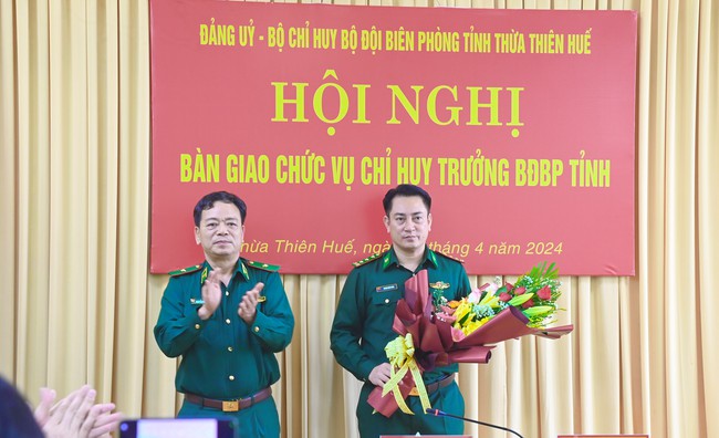 Bổ nhiệm Chỉ huy trưởng Bộ Chỉ huy Bộ đội Biên phòng tỉnh Thừa Thiên Huế- Ảnh 1.