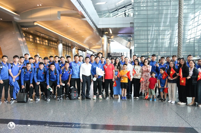 U23 Việt Nam đã có mặt tại Qatar, ở khách sạn 5 sao- Ảnh 1.