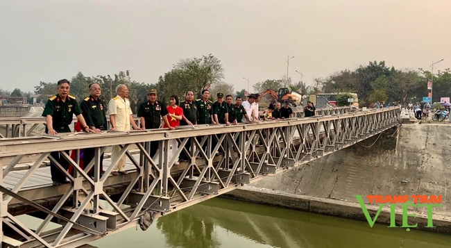 Điện Biên: Chính thức cấm các loại phương tiện lưu thông qua cầu di tích Mường Thanh- Ảnh 1.