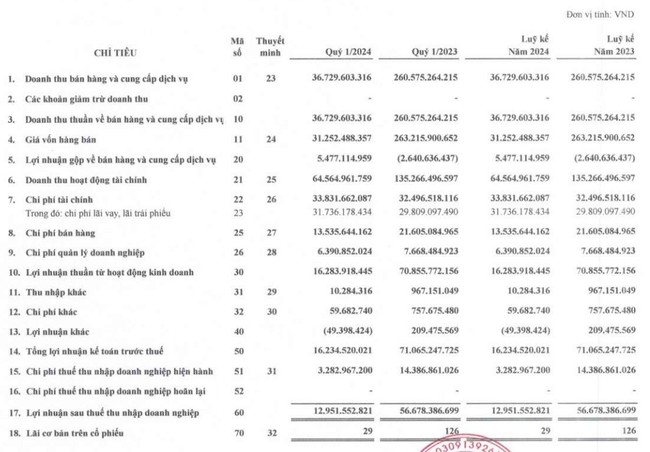 Khó khăn trong thị trường bất động sản, Khải Hoàn Land (KHG) báo lãi giảm hơn 77%- Ảnh 2.