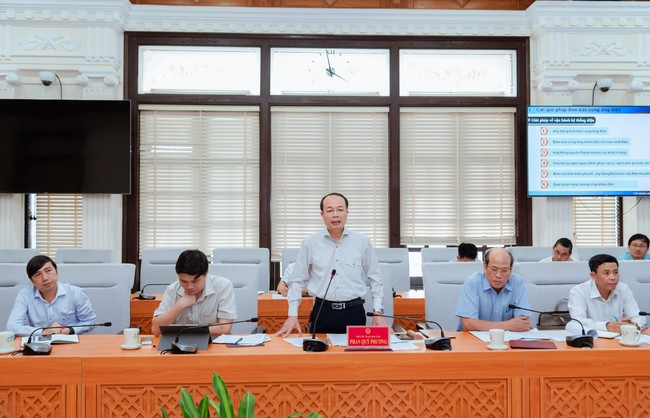 Lãnh đạo EVN và tỉnh Thừa Thiên Huế làm việc về công tác cung ứng điện và phát triển điện lực- Ảnh 3.