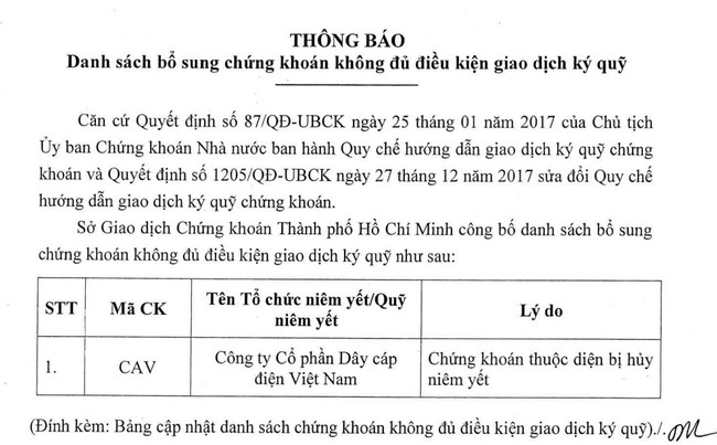 HoSE nâng số lượng chứng khoán bị cắt margin lên 85 mã- Ảnh 1.