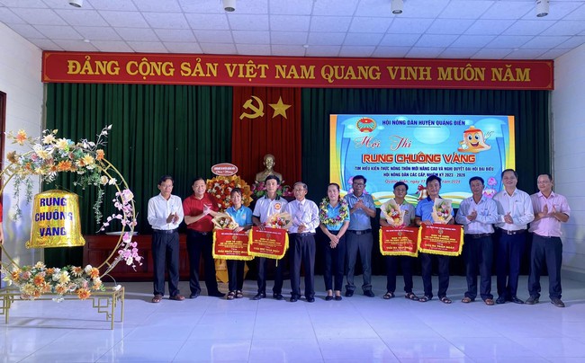 Sôi nổi rung chuông vàng tìm hiểu nông thôn mới nâng cao và nghị quyết Đại hội Hội Nông dân- Ảnh 2.