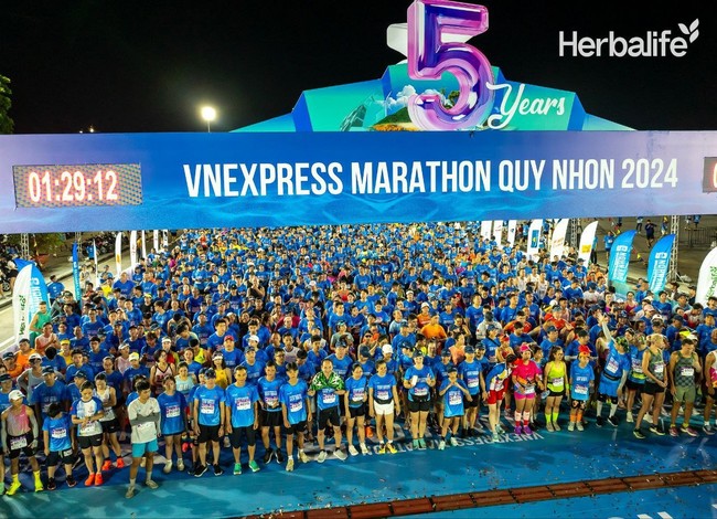 VnExpress Marathon 2024– Herbalife người bạn đồng hành thủy chung vì sức khỏe cộng đồng- Ảnh 1.