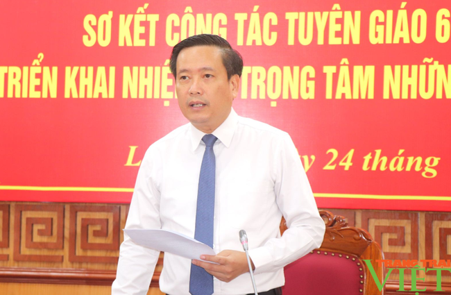 Ngành Tuyên giáo Lai Châu đề ra nhiều mục tiêu quan trọng trong năm 2024- Ảnh 1.