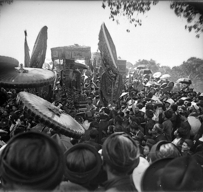 Hình độc về lễ hội đền Voi Phục năm 1928- Ảnh 13.