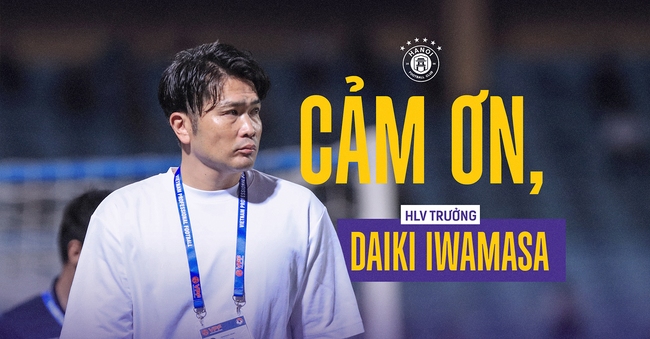 HLV Daiki Iwamasa bất ngờ chia tay Hà Nội FC- Ảnh 1.