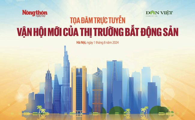 Trực tiếp Tọa đàm "Vận hội mới của thị trường bất động sản": Đất nông nghiệp sẽ có giá trị- Ảnh 1.